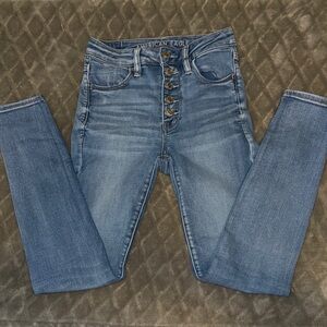 American Eagle Outfitters Women's Blue Jeans